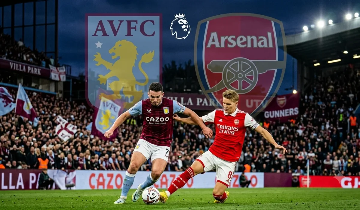 Aston Villa vs Arsenal : une affiche déjà décisive en Premier League 31 août 2026