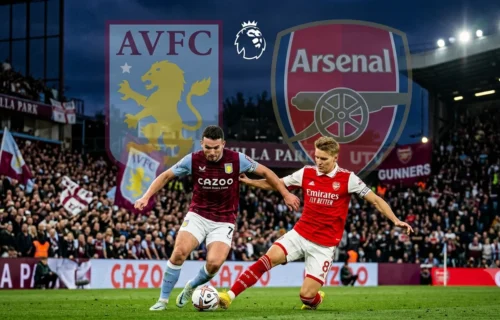 Aston Villa vs Arsenal : une affiche déjà décisive en Premier League 31 août 2026