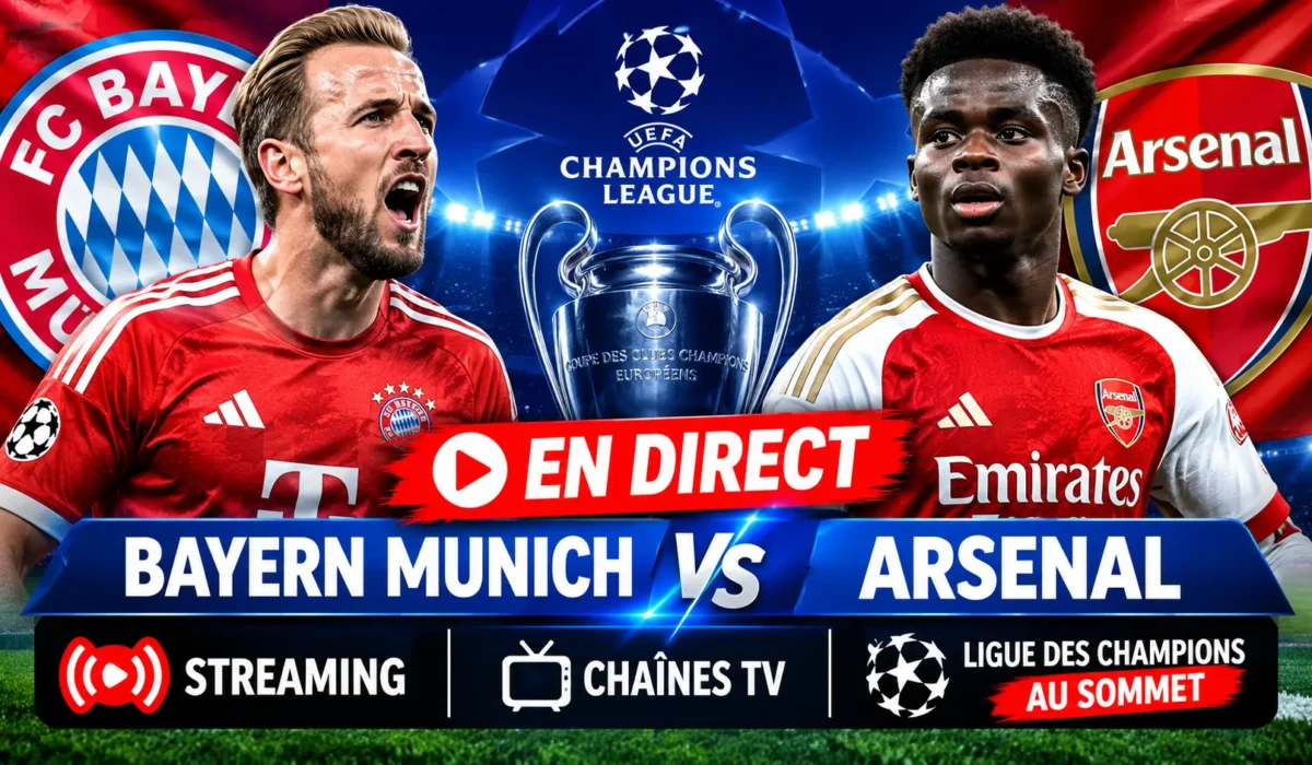 Bayern Munich Vs Arsenal en direct