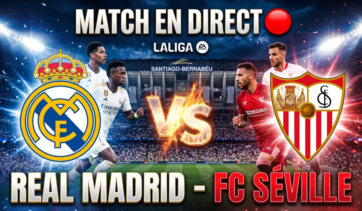 Real Madrid vs Séville Streaming En Direct